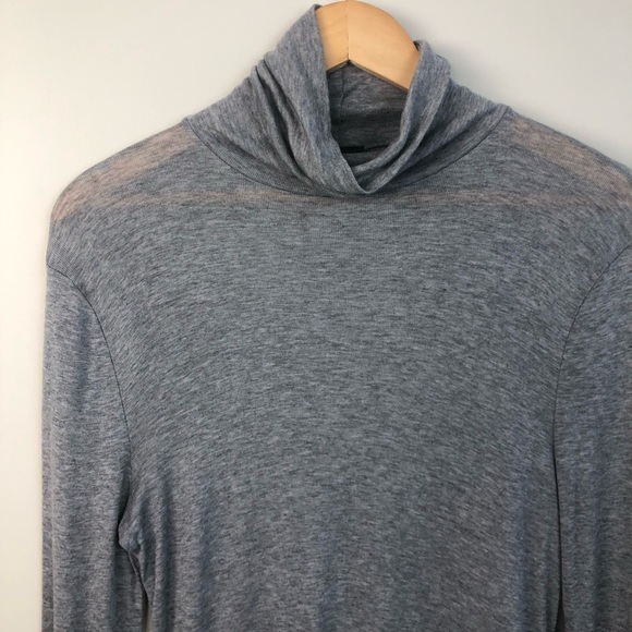 J. Crew Collection 10% Cashmere Turtleneck Tee - Picture 4 of 8